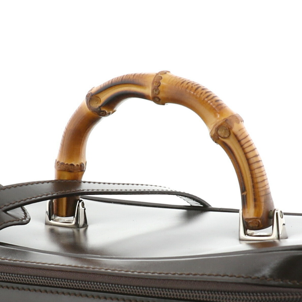 Gucci Bamboo Vanity Bag Brown - Gem